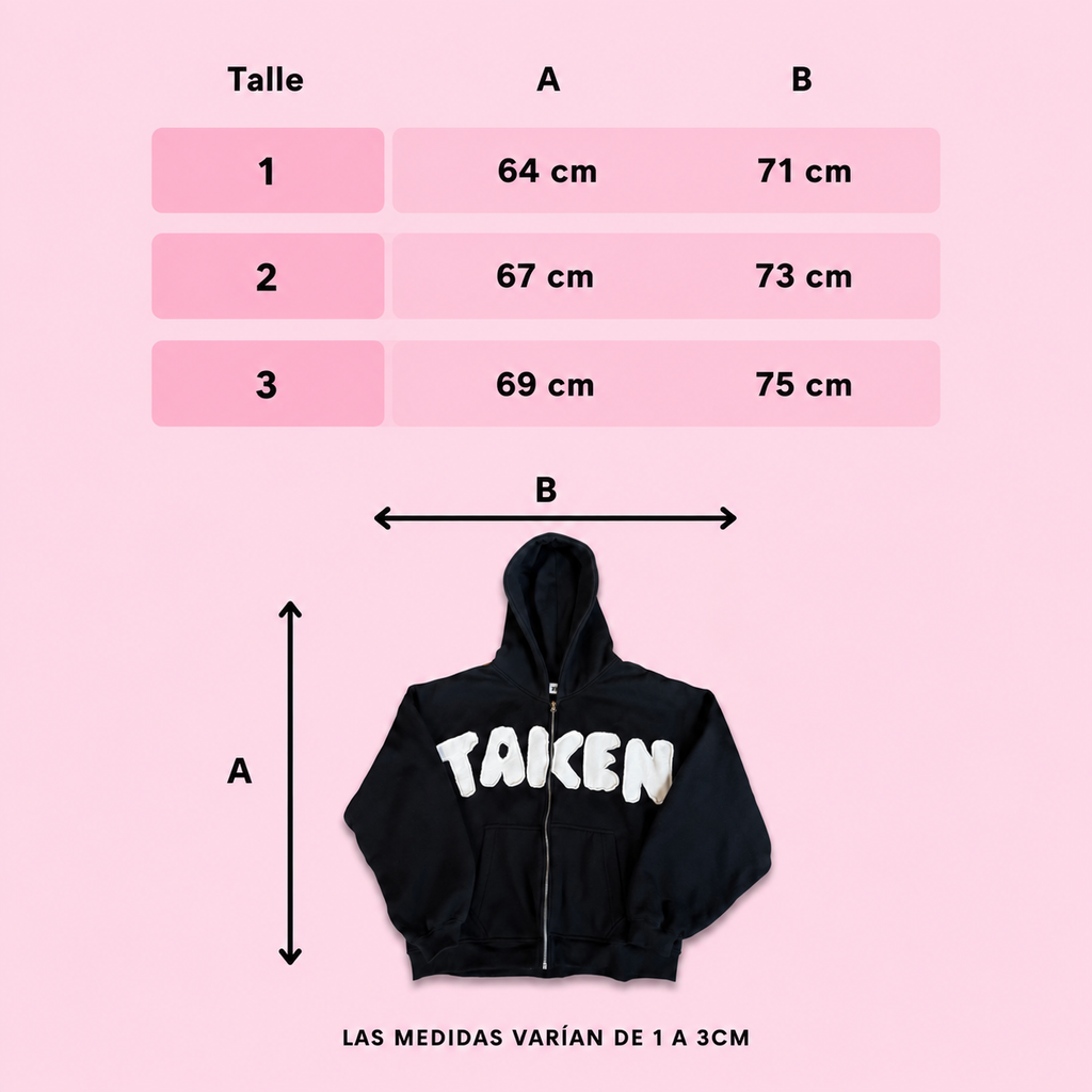 Campera Negra Taken