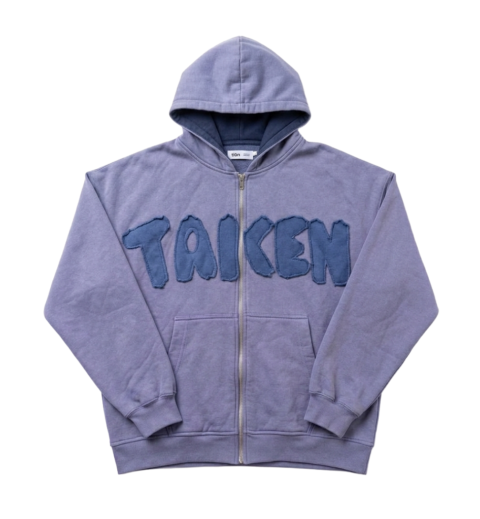 Campera Azul Taken